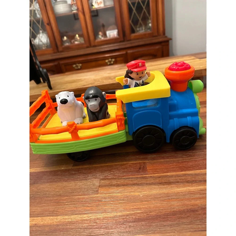 Fisher-Price Little People Zoo Train Kids One Size Multi Excellent Animal Toy